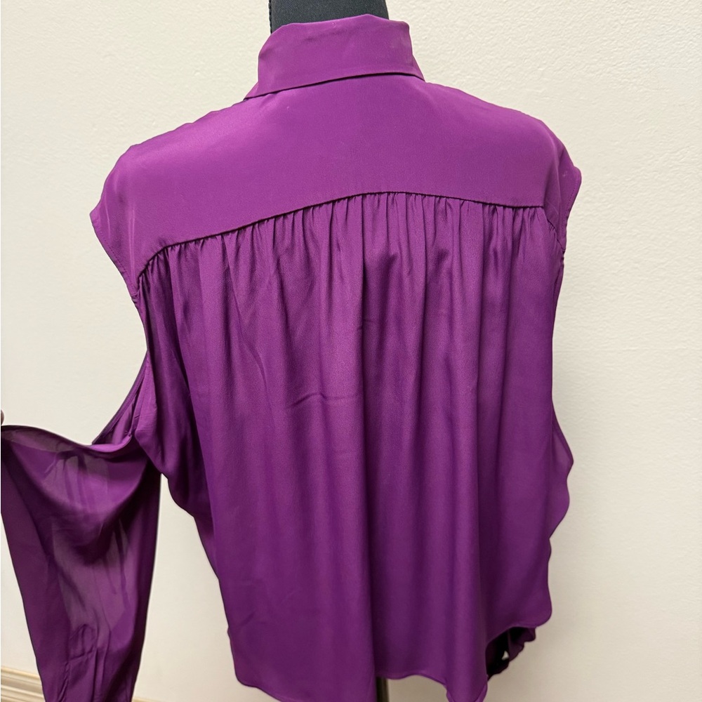 Off-White Purple Button Down Shirt - image 3